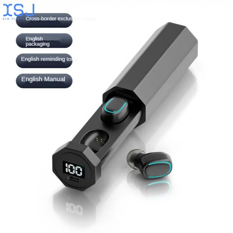 

True Wireless Bluetooth Headset In Ear Binaural Ultra Long Life Standby Mini Male and Female Students for Android Apple