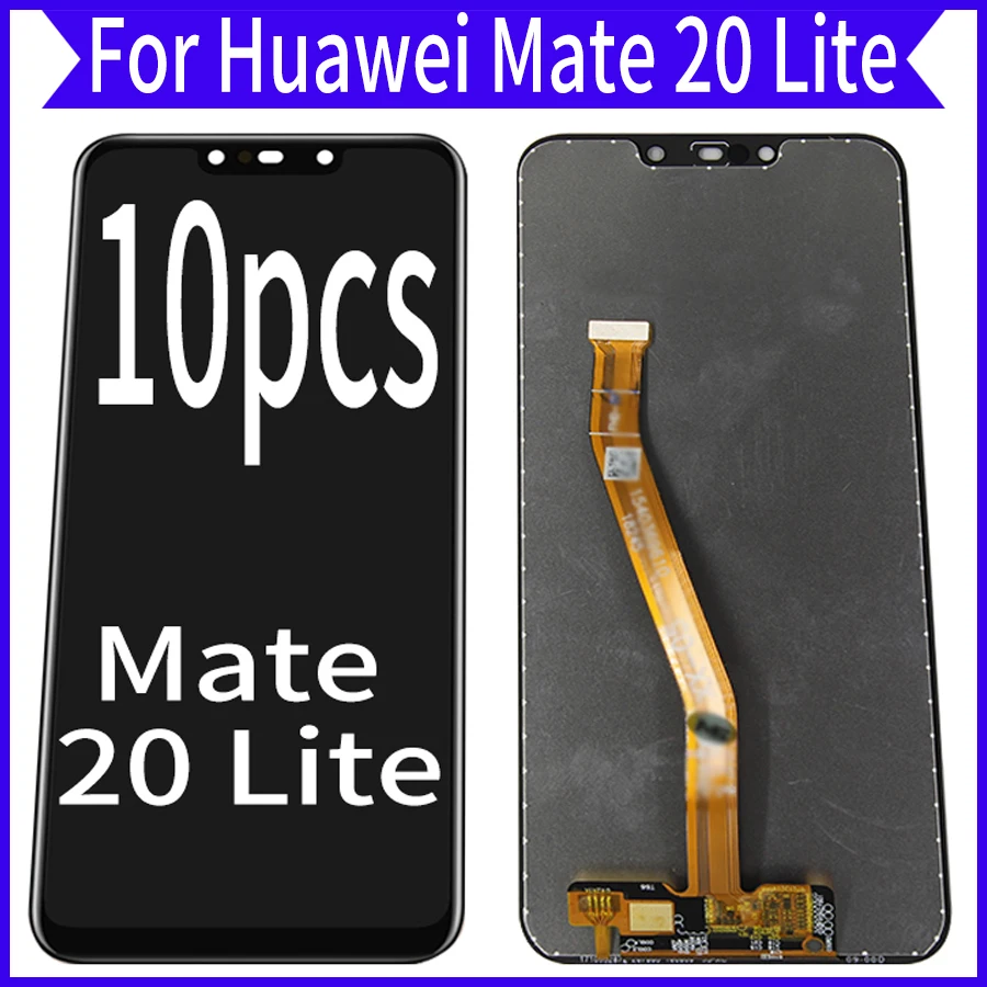 

Wholesale 10 Pcs for Huawei Mate 20 Lite LCD Display Touch Screen Digitizer SNE-LX1 SNE-LX2 SNE-LX3 SNE-L21 Replacement Parts