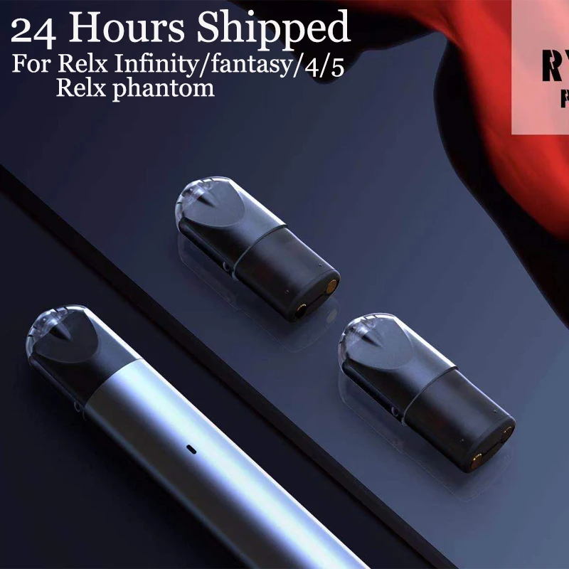

3pc Relx Infinity Refillable Pods Cartridge For Relx Infinity Phantom Kit Empty 2.5ml Pods Cartridge