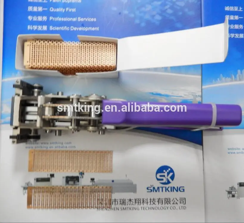 

Splice tools smt for brass line tape/stapler splice tool