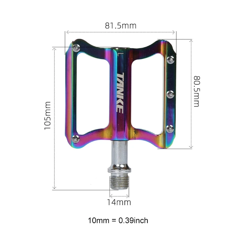 

MTB Bicycle Pedal Aluminum Alloy Sealed Bearing Road Bike Pedal for BMX High-Strength Cycling Pedals