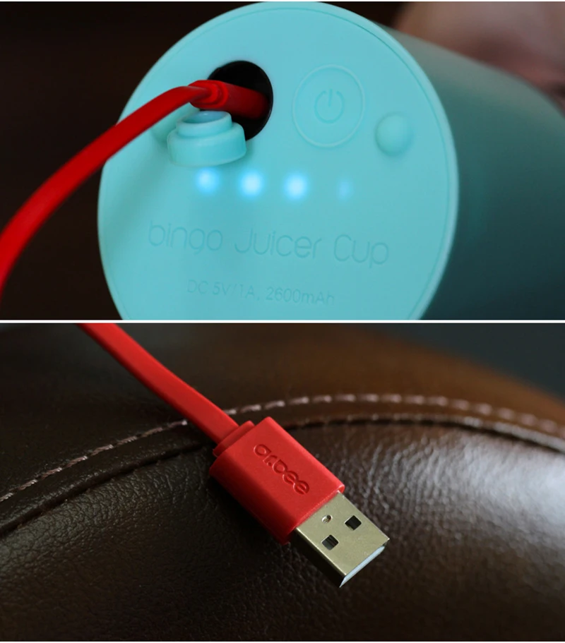 500 мл электрическая соковыжималка мини Портативная USB перезаряжаемая смешанные