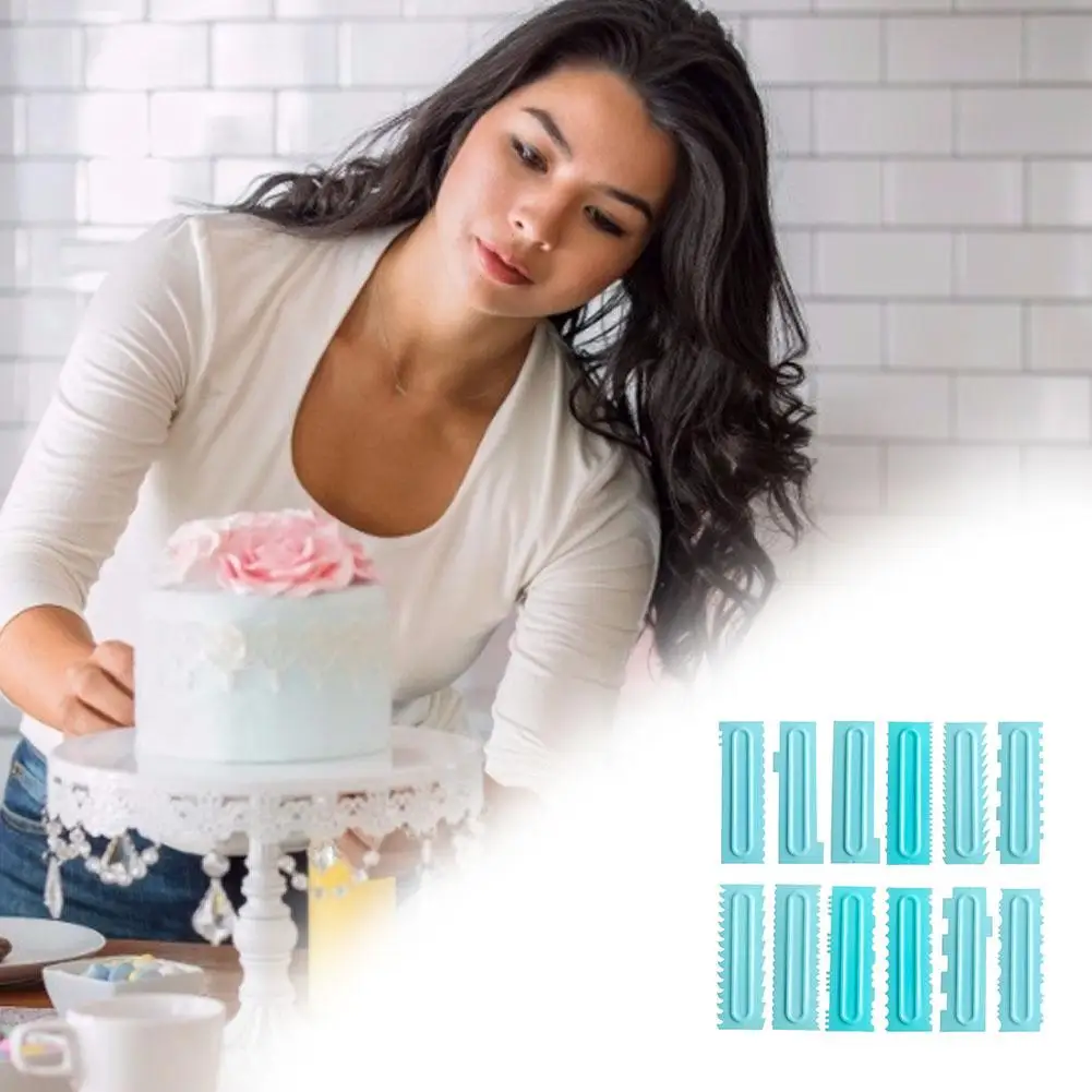 3 шт. скребок для торта с неровными зубьями расческа украшения своими руками