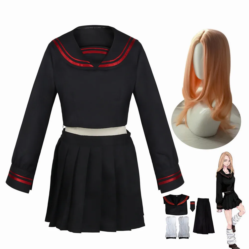 

Tokyo Revengers Shiba Yuzuha Sailor Cosplay Anime Mujer Cosplay Costumes Tokyo Avengers Clothes