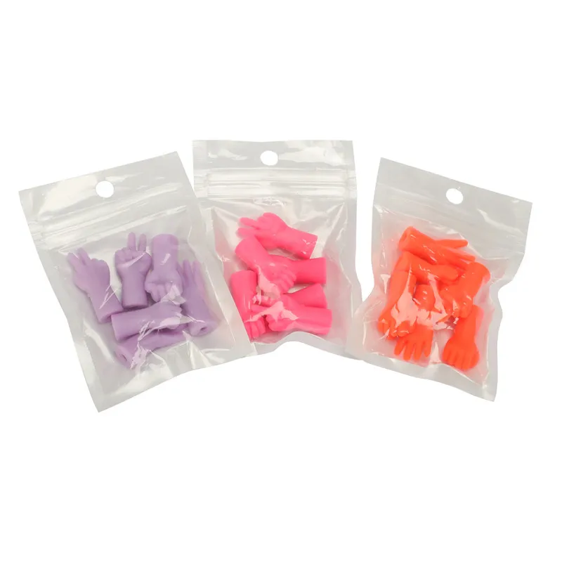 

KOKNIT 6pcs Knitting Needles Point Protectors Scissors Mix Shaped Needle Tip Stopper Cover Accessories for Knitting and Sewing