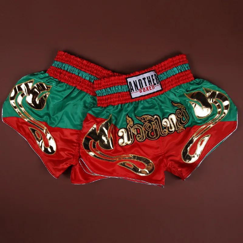 Взрослые детские тайские брифы для фитнеса боевые искусства боксерские шорты Bjj