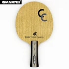 Оптовая продажа 10 шт. SANWEI CC настольный теннис лезвие углерода ракетка для пинг-понга весло OFF + + лучше всего подходит для клубной тренировочной