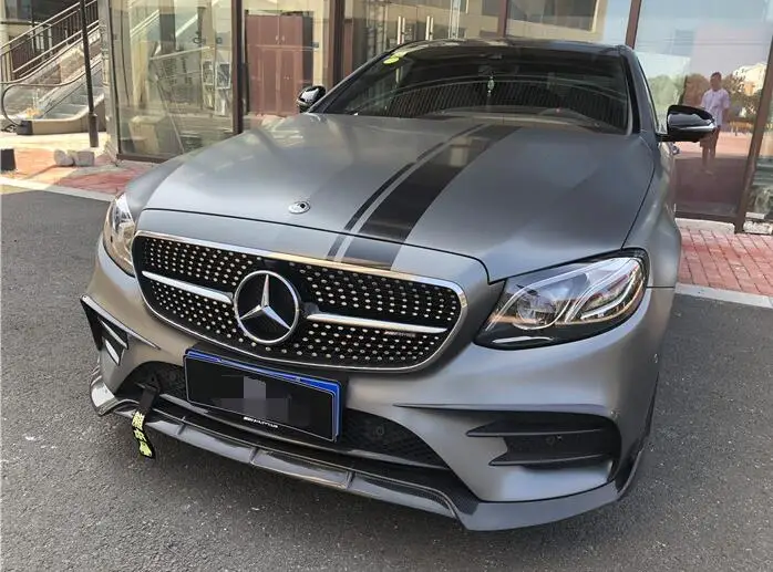 Для Mercedes-Benz W213 рассеиватель переднего бампера защитные бамперы для Benz E-Class E200 E260
