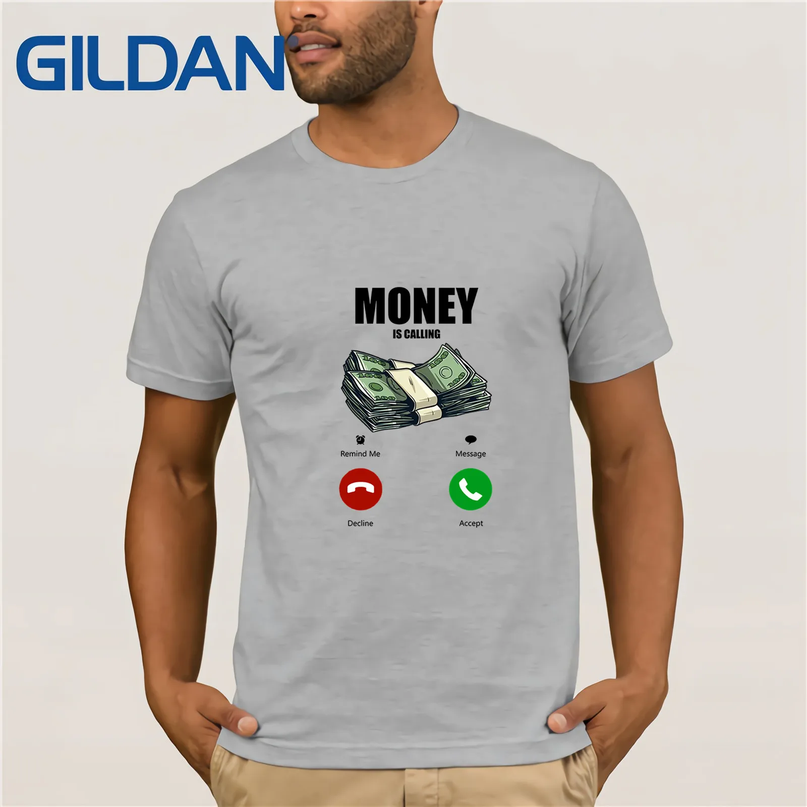 Money Is caling/забавная деловая футболка Hustler ensander с юмором 100% хлопок топы графическая