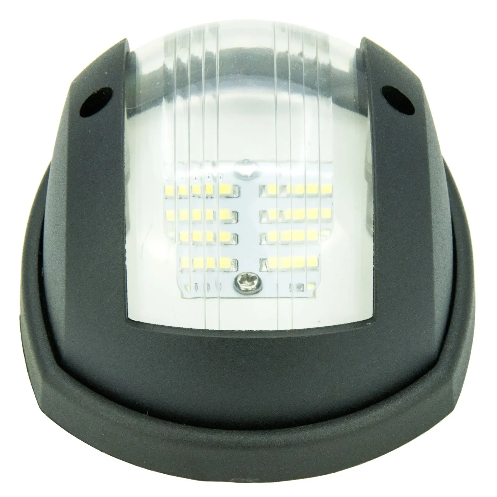 Морской Stern светильник навигационные светодиодный прозрачные линзы 12V черный