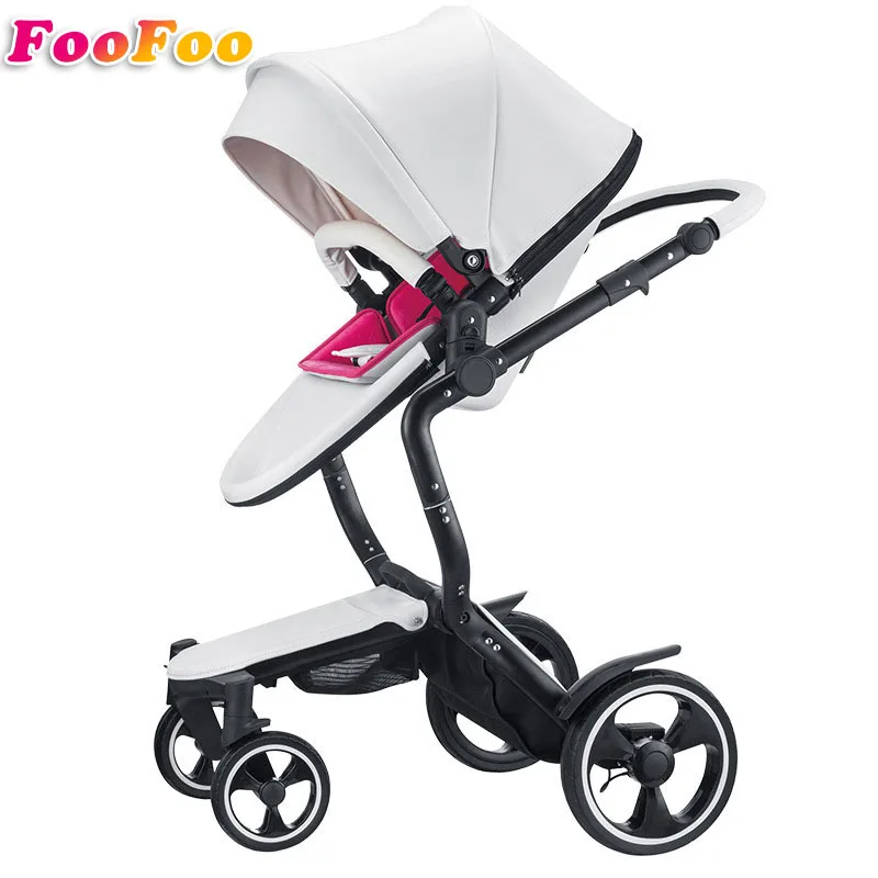foofoo stroller baby luxury eco-leather delivery free zimy model two-way quality and high demand | Мать и ребенок