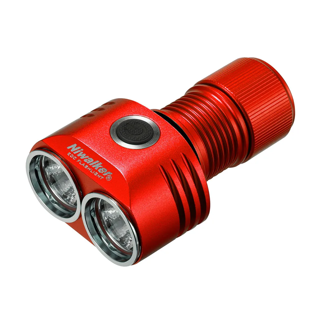 NIWALKER ETmini V1 V2 18350 лм EDC фонарик USB C перезаряжаемый 9 режимов Многофункциональный