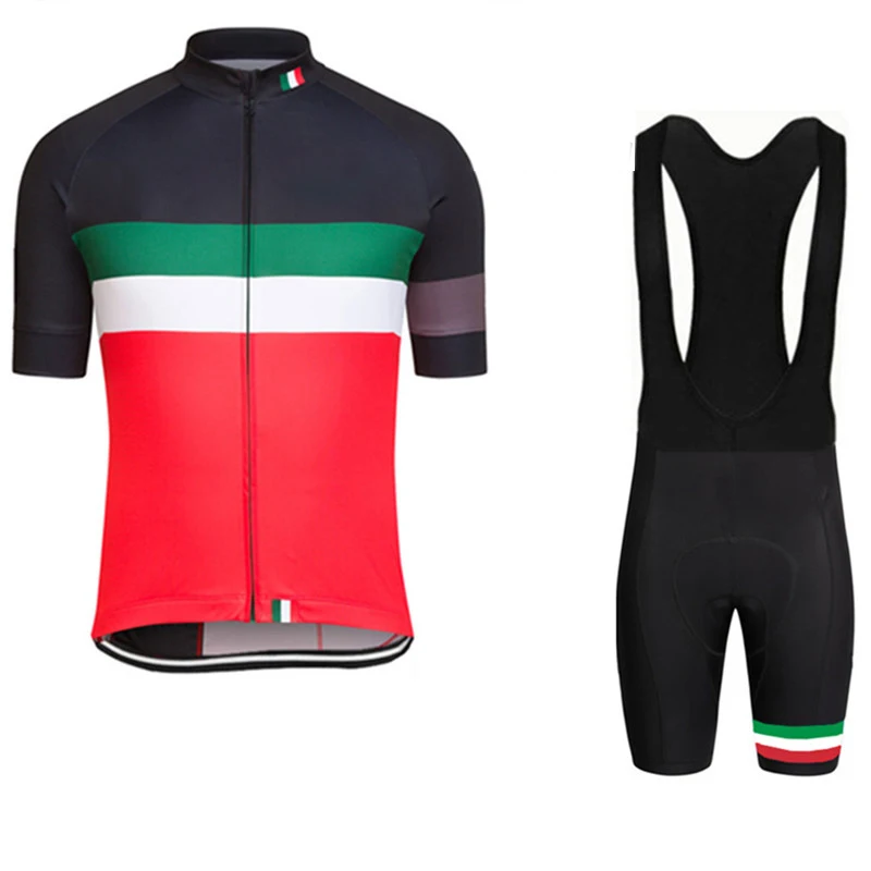 Комплект из дышащего Джерси для велоспорта итальянская одежда езды на