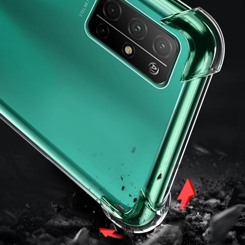 3 в 1 ТПУ чехол+задняя пленка для Honor 30 S чехлы на телефон Honor30S Pro+ хонор про с чехол