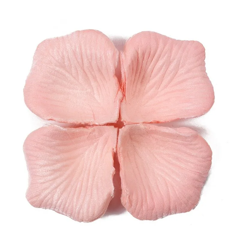 100 шт./лот лепестки роз цветок для девочек шелковые искусственные свадьбы