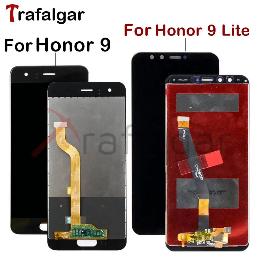Трафальгар ЖК дисплей для Huawei Honor 9 сенсорный экран дигитайзер сборки STF L09 Lite LLD L31