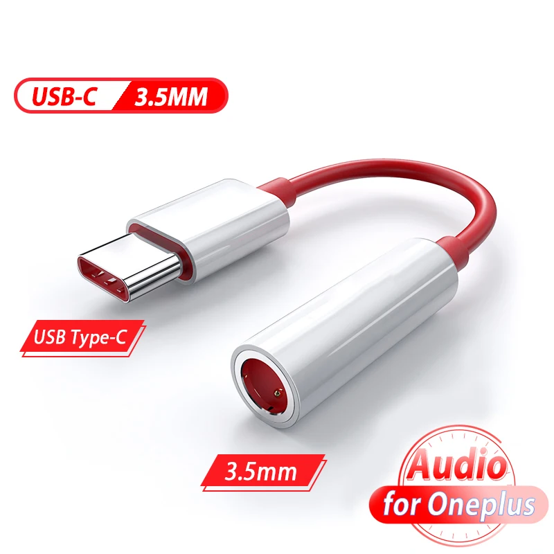 Usb type C до 3 5 мм адаптер для наушников Aux аудио One Plus 7 7T Pro usb-c музыкальный конвертер