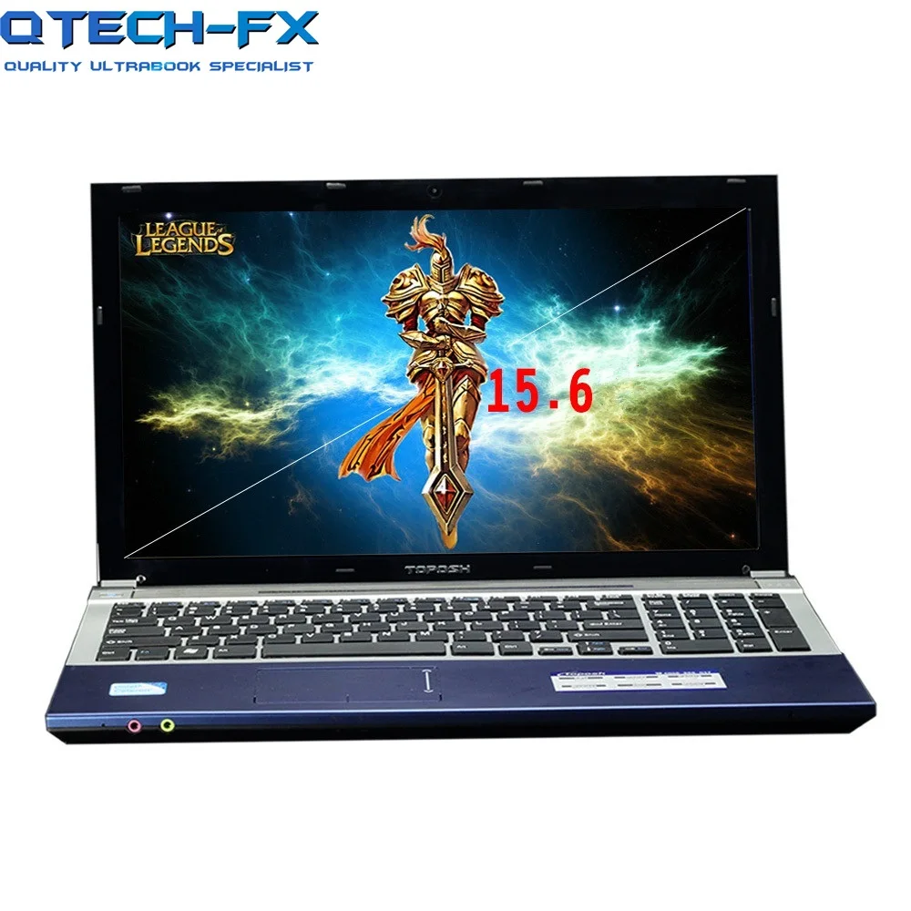 Металлический игровой процессор i7 SSD 256 ГБ 128 + 750 Гб HDD 8 RAM Intel Core 15 6 &quotDVD офисная