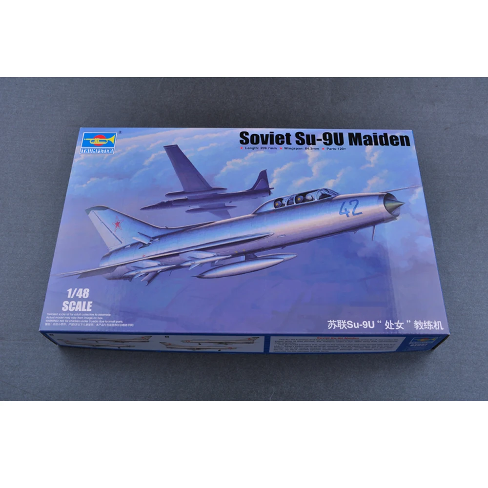 Trumpeter 02897 1/48 1:48 весы Sukhoi Su 9U девичий тренажер летательный аппарат самолет игрушка
