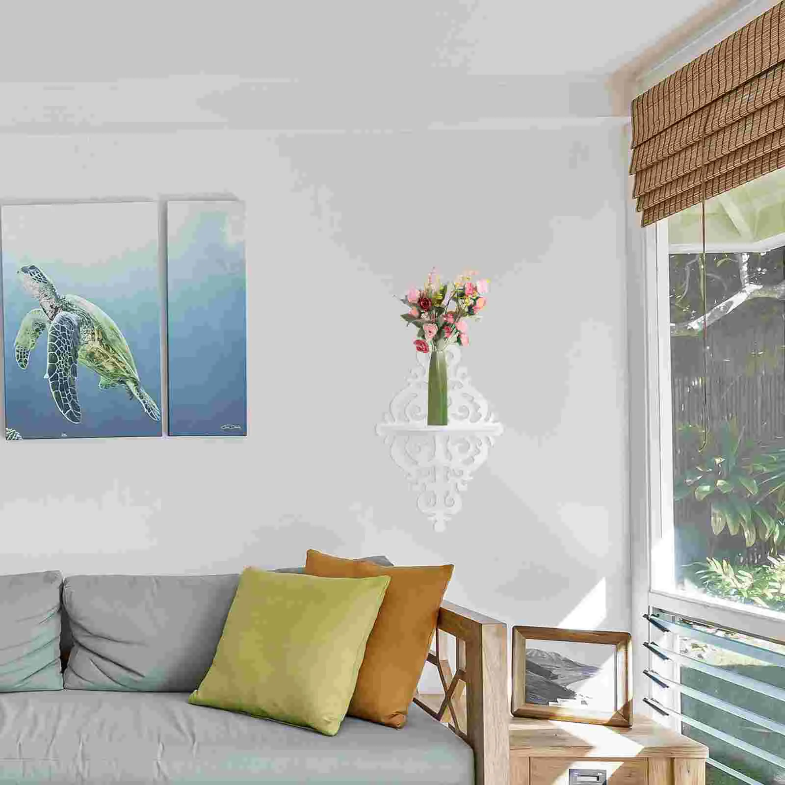 2 шт. креативные полки для хранения простые стеллажи настенные подвесные дома |