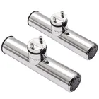 Держатель удочки, морское оборудование, стойка из нержавеющей стали для рельсов от 78 до 1 дюйм, регулируемый держатель удочки, аксессуары для лодки