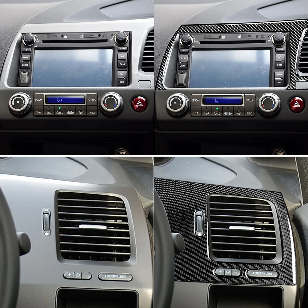 

Navigation Panel Frame Driver Side AC Vent Trim for Honda Civic 2006-2011