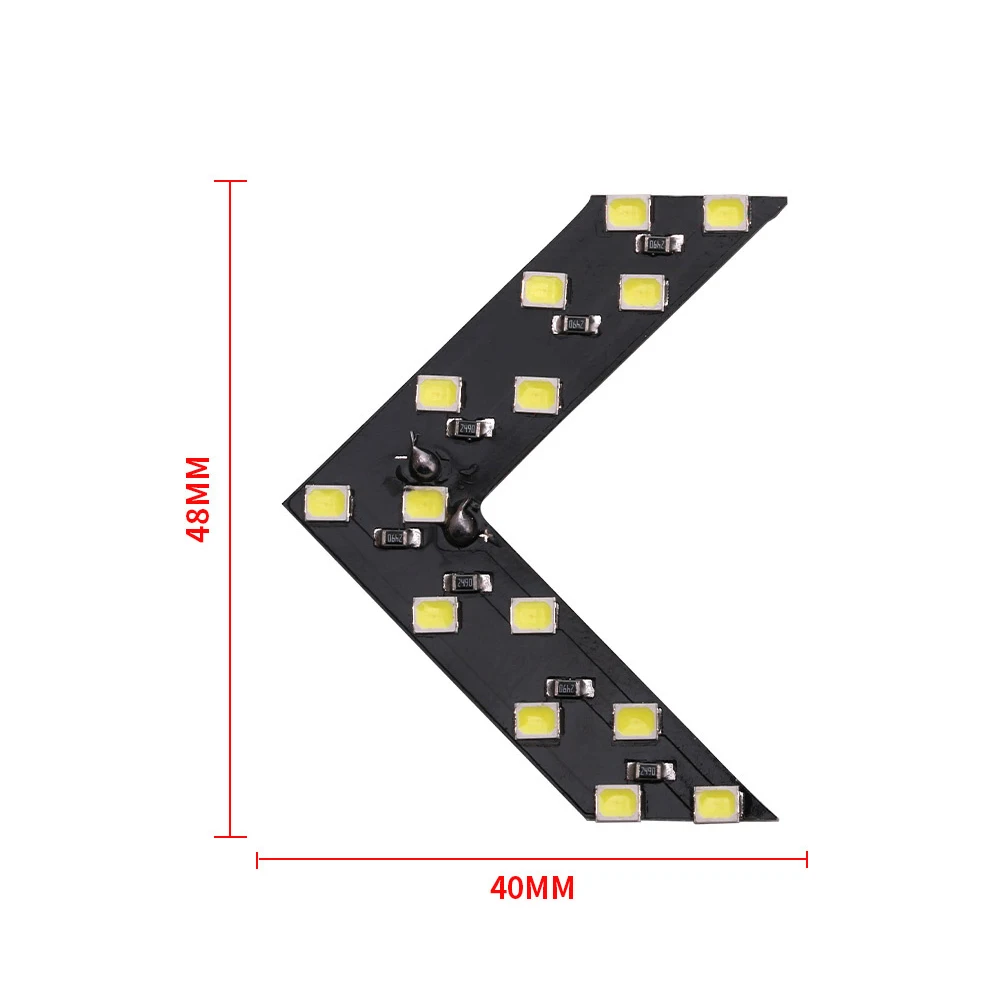 2 шт./лот 14 SMD Светодиодная стрелка Универсальная панель автомобильный индикатор