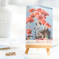 coo note spring overture postcard memo pad art landscape daily record note decoration material paper school office supplies