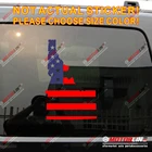 Карта штата Айдахо, флаг США, наклейка, автомобиль, виниловый Размер, высечка, без фона