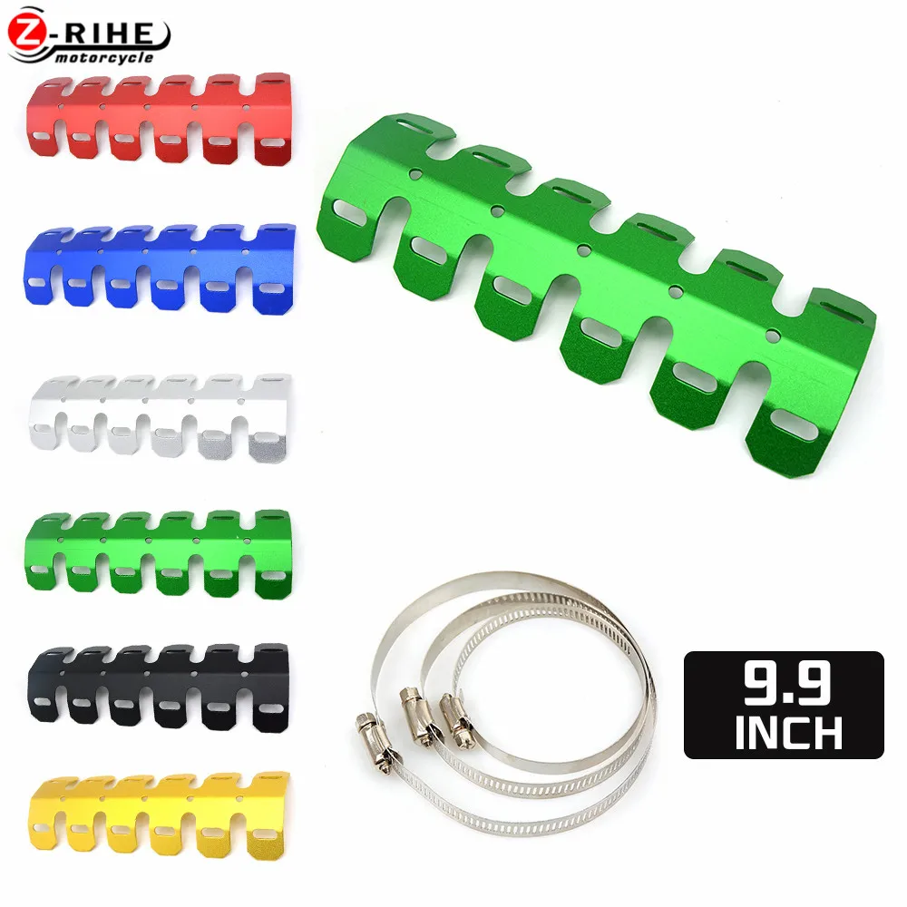 Мотоциклетные аксессуары для внедорожников защита глушителя выхлопной трубы