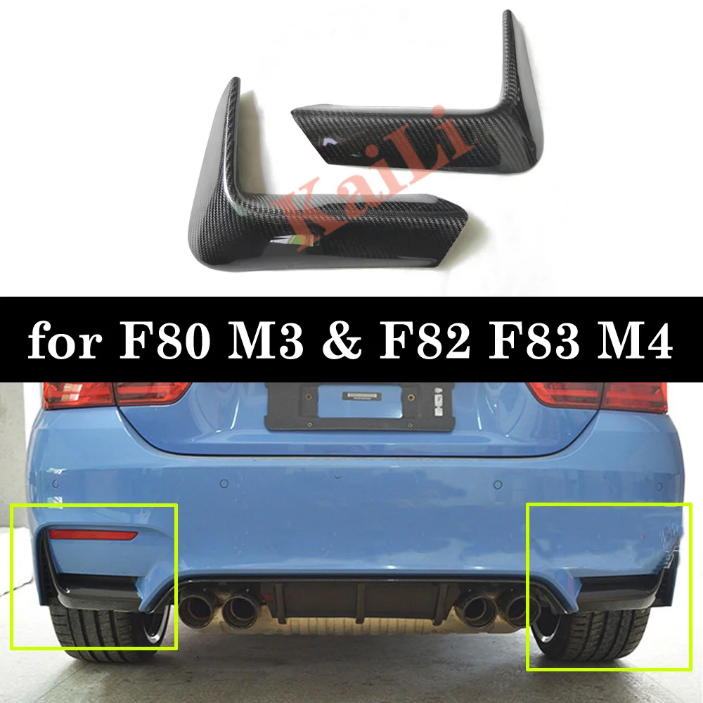 Диффузор для губ заднего бампера BMW F80 M3 F82 F83 M4 2015 2018 1 пара|Амортизаторы| |