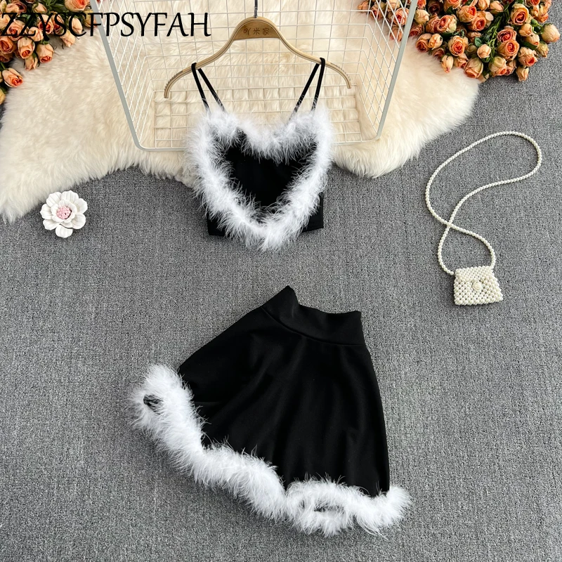 Cheap wholesale 2021 new fashion casual 2pieces set suit sexy women Dresses female girl cute Christmas party Dress |