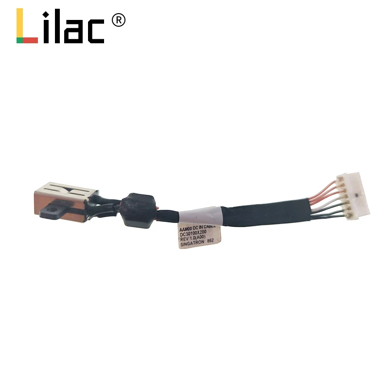 DC Мощность Jack с кабелем для Dell XPS 15 9550 9560 9570 P56F точность 5510 5520 5530 M5510 M5520 M5530 64TM0 064TM0