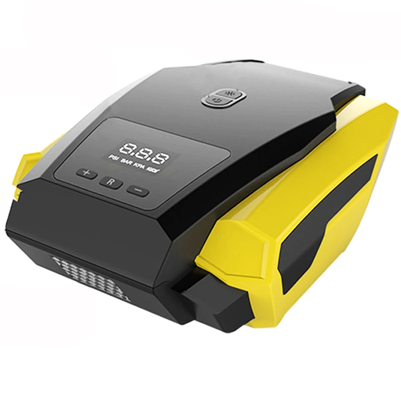 Precio Compresor De Aire Eléctrico Portátil Para Coche, Bomba Infladora De 12V De Neumáticos Con Cable De Alimentación Extendido De 2.8m De Largo, Enchufe De Encendedor De Cigarrillos