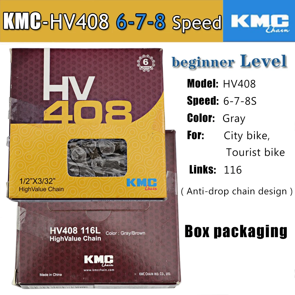 Hv408 KMC X8 X 9 10 11 S EPT EL Z9 скоростной горный шоссейный велосипед полый золотой серебряный цепь для SRAM велосипедный маховик MTB части - Цвет: Hv408
