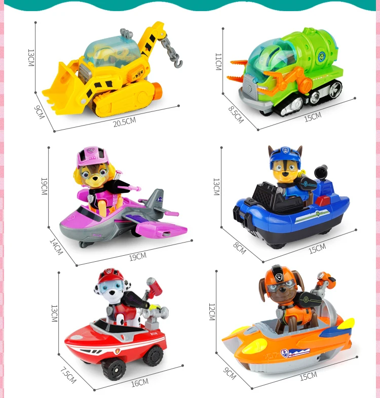 Paw Patrol спасательный автобус, собака, автомобиль, фигурки, набор игрушек, щенок, спасательный автомобиль, круизер штаба, смотровая башня, детская edcation игрушка в подарок