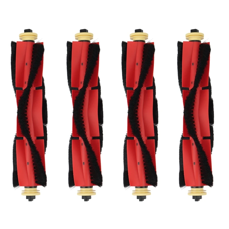 

4Pcs Detachable Main Brush Is Applicable To For Xiaomi 1S T7 / Roborock S50 S51 Main Brush Of Sweeping Robot
