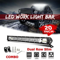 20inch 1200w led light bar dual row spot flood combo work ute truck suv atv 22 combo lamp for car suv atv