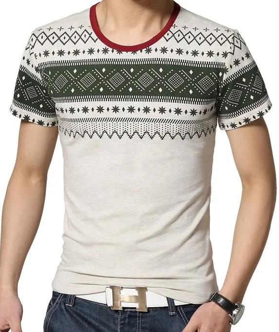 

ZOGAA Men's Daily Wear Cotton tshirts Printed Letters Business Casual Streetwear Striped T-shirt Casual Short Sleeve T Shirt men