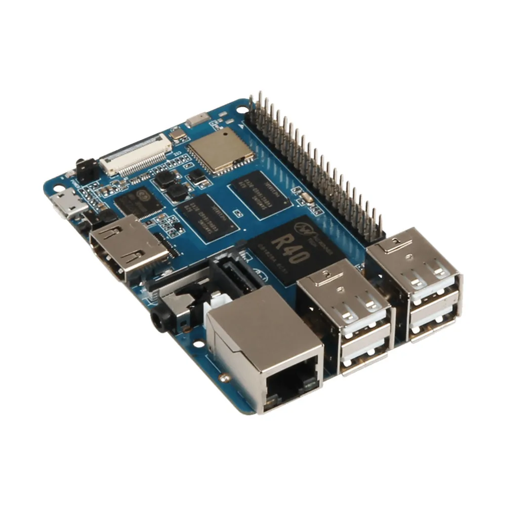 Четырехъядерный процессор Banana pi BPI-M2 Berry cortex A7 allwinner V40 CPU 1G DDR того же размера что и