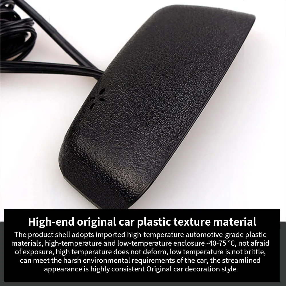 Автомобильные электронные часы светящийся измеритель температуры вольтметр