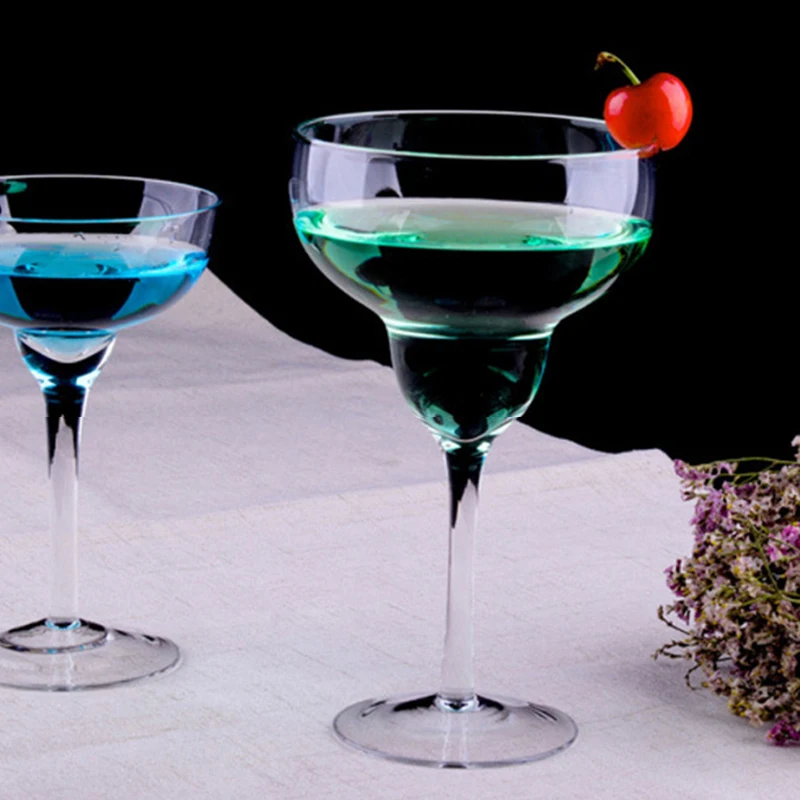 

1PC Innovative Goblet Small Home Party Night Bar Drinking Glass Juice Cup 190/300/340/360 ML D1