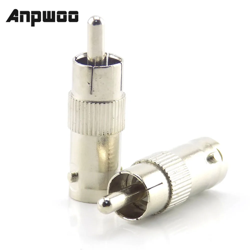 

ANPWOO 2/5/10 шт сплиттер адаптер Rca гнездовой разъем Rca разъем муфта с внешней резьбой для видеонаблюдения Rg59 кабель