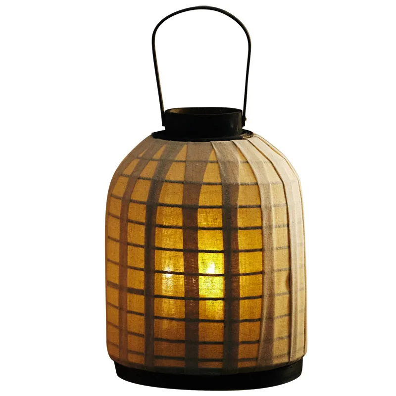 

Japanese Style Candle Holders Lamp Outdoor Latern Retro Candle Holder Minimalist Hanging Decoracion Hogar Candlestick EB5ZT