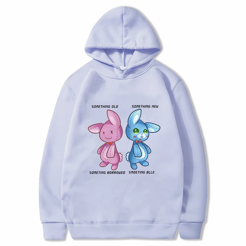 

Cartoon Rabbit Doll Pattern Printed Hoodie Boys and Girls Autumn and Winter Long-sleeved Fleece Fashion Children's Sportswear