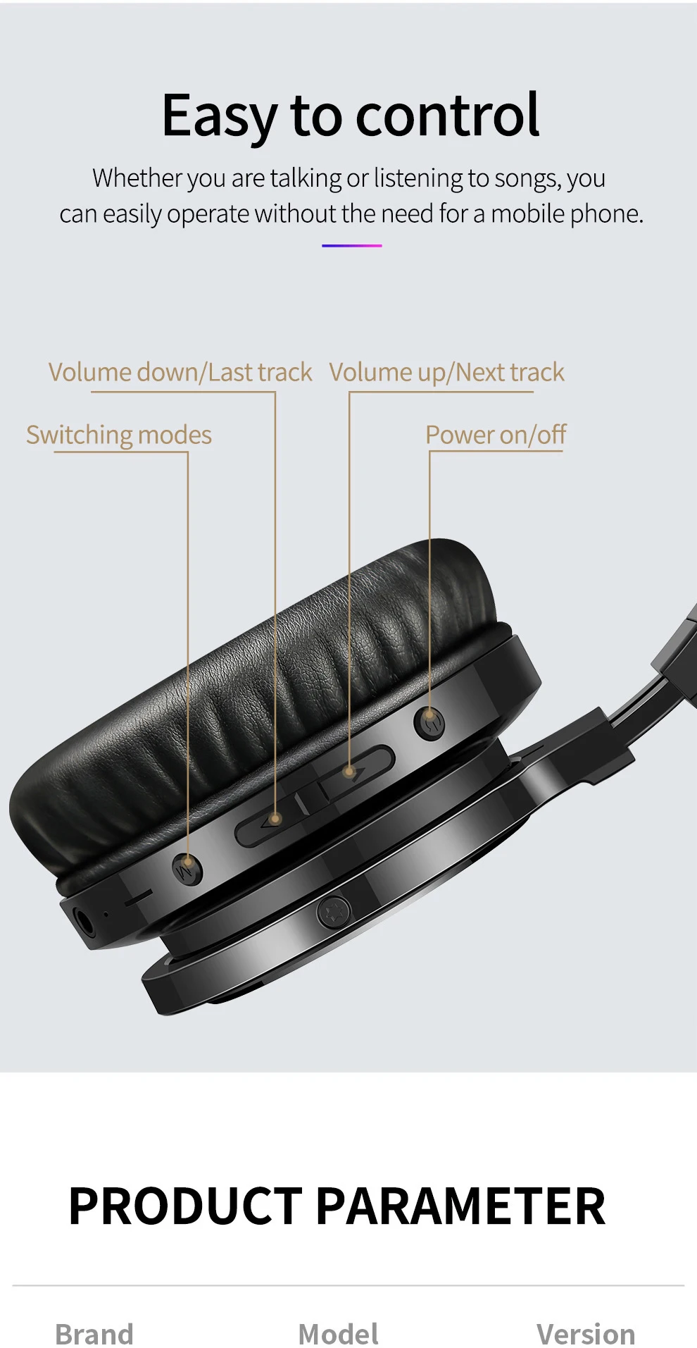 Picun B12 беспроводной+ проводной Bluetooth 5,0 наушники новые модные красочные огни шумоподавление HIFI стерео многомодовая гарнитура