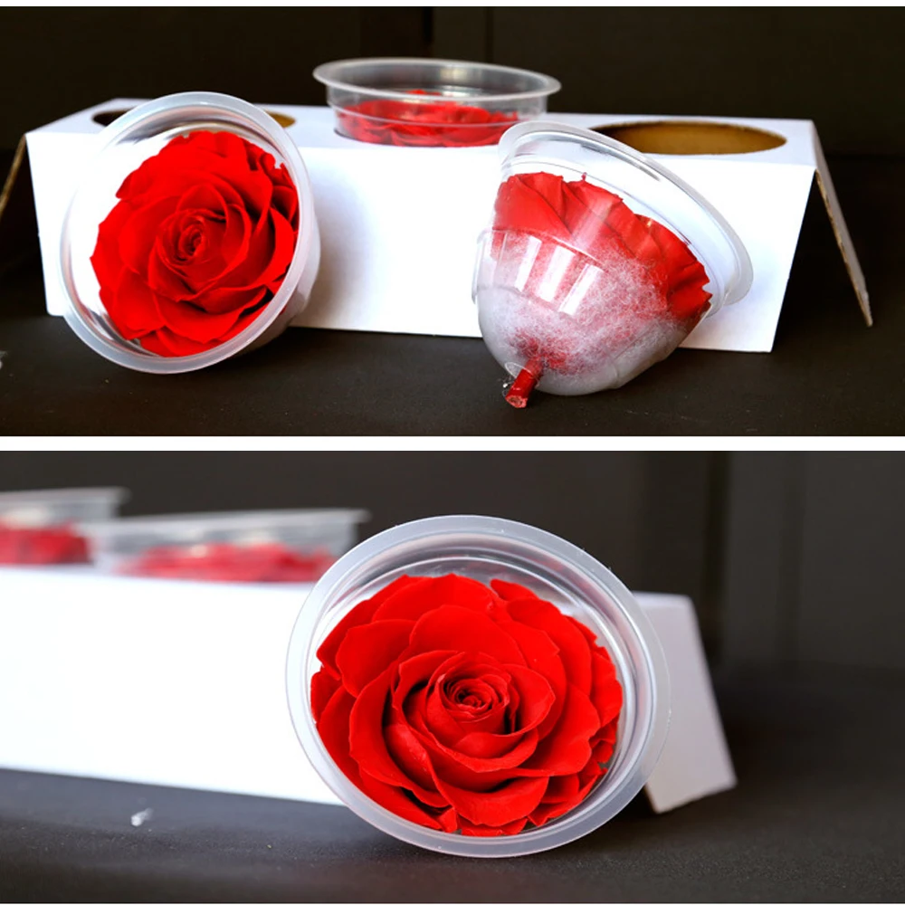 7 см негабаритный бессмертный уровень розы вечная голова цветка натуральные