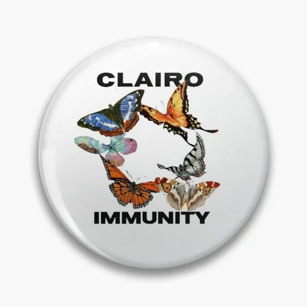 

Clairo Immunity Customizable Soft Button Pin Creative Brooch Cartoon Lapel Pin Cute Badge Lover Women Fashion Hat Collar