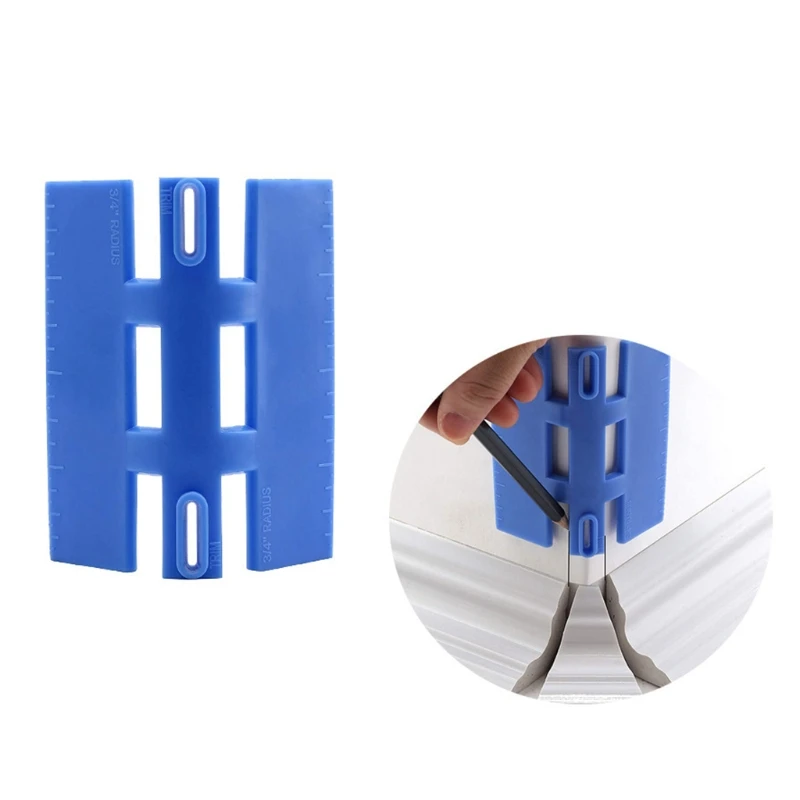 

Woodworking Corner Marking Tool Scribe Corner Trim Gauge for Baseboard Chair