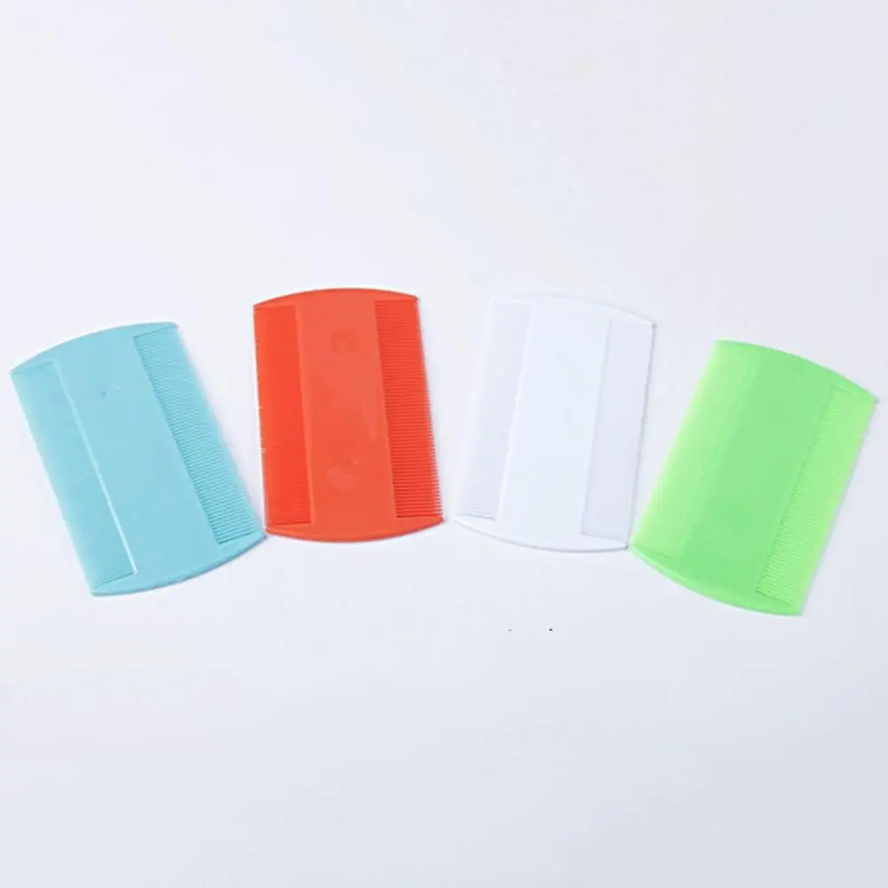 1 шт. двухсторонние гребни для волос с мелкой зубной головкой вшей детей домашних